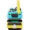 Set vehicul de constructie si figurina, Rubble & Crew, Motor, 20150802