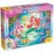 Puzzle 2 in 1 Lisciani Disney Princess, Mica Sirena, Plus, 108 piese