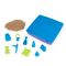 Set de joaca cu nisip si 9 forme de modelat, Kinetic Sand, 20143453