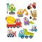 Puzzle progresiv, Banana Panda, Vehicule, 33 piese
