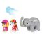 Set figurine, Paw Patrol, Jungle Pups, Skye, Marshall si Elefantul, 20143983