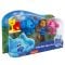 Set 4 figurine, Blues Clues and You, Blue, Magenta, Josh si Shovel and Pail