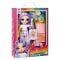 Papusa Rainbow High Junior, Pj Party, Violet Willow, 503705EUC
