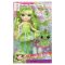 Papusa Rainbow High Littles, Rainbow Fantasy Fairies, Emerald, 543404EUC