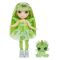 Papusa Rainbow High Littles, Rainbow Fantasy Fairies, Emerald, 543404EUC
