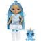 Papusa Rainbow High Littles, Rainbow Fantasy Fairies, Sapphire, 543428EUC