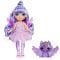 Papusa Rainbow High Littles, Rainbow Fantasy Fairies, Amethyst, 543435EUC