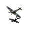 Set de constructie, Airfix Starter Set, Supermarine Spitfire Mkvc, 26 piese