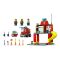 LEGO® City - Remiza si masina de pompieri (60375)