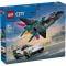 LEGO® City - Avion cu reactie vs masina (60489)
