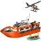LEGO® City - Barca de salvare si elicopter ale Pazei de Coasta (60504)