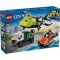 LEGO® City - Avion, autospeciala de service si aeroglisor in versiuni adaptate (60505)