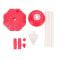 Set dispozitiv baloane de sapun si solutie, Fru Blu, Lampa, 115 ml