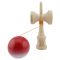 Jucarie de indemanare din lemn, Kendama X, Flippy Big Cups V2, Super Sticky, Gradient Rosu, Alb