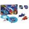 Set pista de curse cu 2 masinute, Carrera, Batwheels DC
