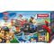 Set pista de curse cu 2 masinute, Carrera, Race and Rescue