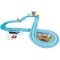 Set pista de curse cu 2 masinute, Carrera, Race and Rescue