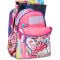 Ghiozdan cu 3 compartimente, Mitama, New Plus, DaisyPop