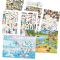 Carte de colorat, Depesche, Create your Zoo 410+ Stickere
