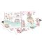 Carte cu stickere, Depesche, TopModel, Dress Me Up, Fantasy