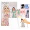 Carte cu stickere, Depesche, TopModel, Dress Me Up, Summer Feeling