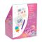 Mini ghiozdanel cu accesorii de papetarie, Glimmer & Glow, 5 piese