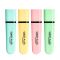 Set 4 evidentiatoare cu varf modular, Bic, Pastel