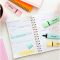 Set 4 evidentiatoare cu varf modular, Bic, Pastel