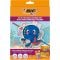 Set 3 jucarii gonflabile cu 12 markere colorate si 6 tuburi cu lipici, Bic