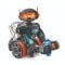Kit de constructie, Clementoni, Evolution Robot interactiv, 50 piese