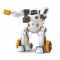 Kit de constructie, Clementoni, Robot interactiv AIRO, 80 piese