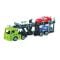 Kit de constructie, Clementoni, Science & Play, Camion cu remorca si masinute, 190 piese