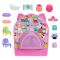 Set 3 figurine, Squishmallows, Squish a longs, Party Pack On the Go, 9 accesorii