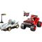 LEGO® Sonic The Hedgehog - Masina lui Silver vs Camionul gigant al lui Knuckles (77118)