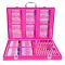 Set de colorat in trusa, Barbie, 137 piese
