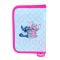 Penar cu 1 fermoar si 2 extensii, Disney Stitch si Angel, Roz