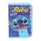 Penar cu 1 fermoar si 2 extensii, Disney Stitch, Aloha, Albastru