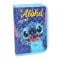 Penar cu 1 fermoar si 2 extensii, Disney Stitch, Aloha, Albastru