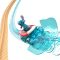 Set de joaca pista de curse cu masina, Smoby, Disney Stitch Flextreme