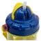 Sticla din plastic cu pai, Paw Patrol, 465 ml