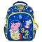 Ghiozdan cu 2 compartimente, Diakakis, Must Team, Peppa Pig, George Space