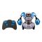 Set 2 roboti cu telecomanda, Silverlit, Robo Kombat, Tornado 360 Punch, Verde-Albastru