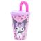 Pahar cu pai, Stor, Kuromi, 430 ml