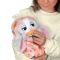 Jucarie de plus interactiva, Baby Paws, Iepuras, 24 cm