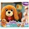 Jucarie de plus interactiva, Baby Paws, Eat & Go, Puppy, 25 sunete