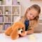 Jucarie de plus interactiva, Baby Paws, Eat & Go, Puppy, 25 sunete