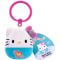 Jucarie de plus breloc, Squishmallows, Hello Kitty, 9 cm
