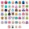 Set 2 figurine surpriza, Squishmallows, Squish a longs, S1