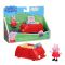 Set figurina si masinuta, Peppa Pig, Little Red Car, F2212