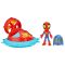 Set figurina cu vehicul, Spidey cu Hover Spinner, F72525